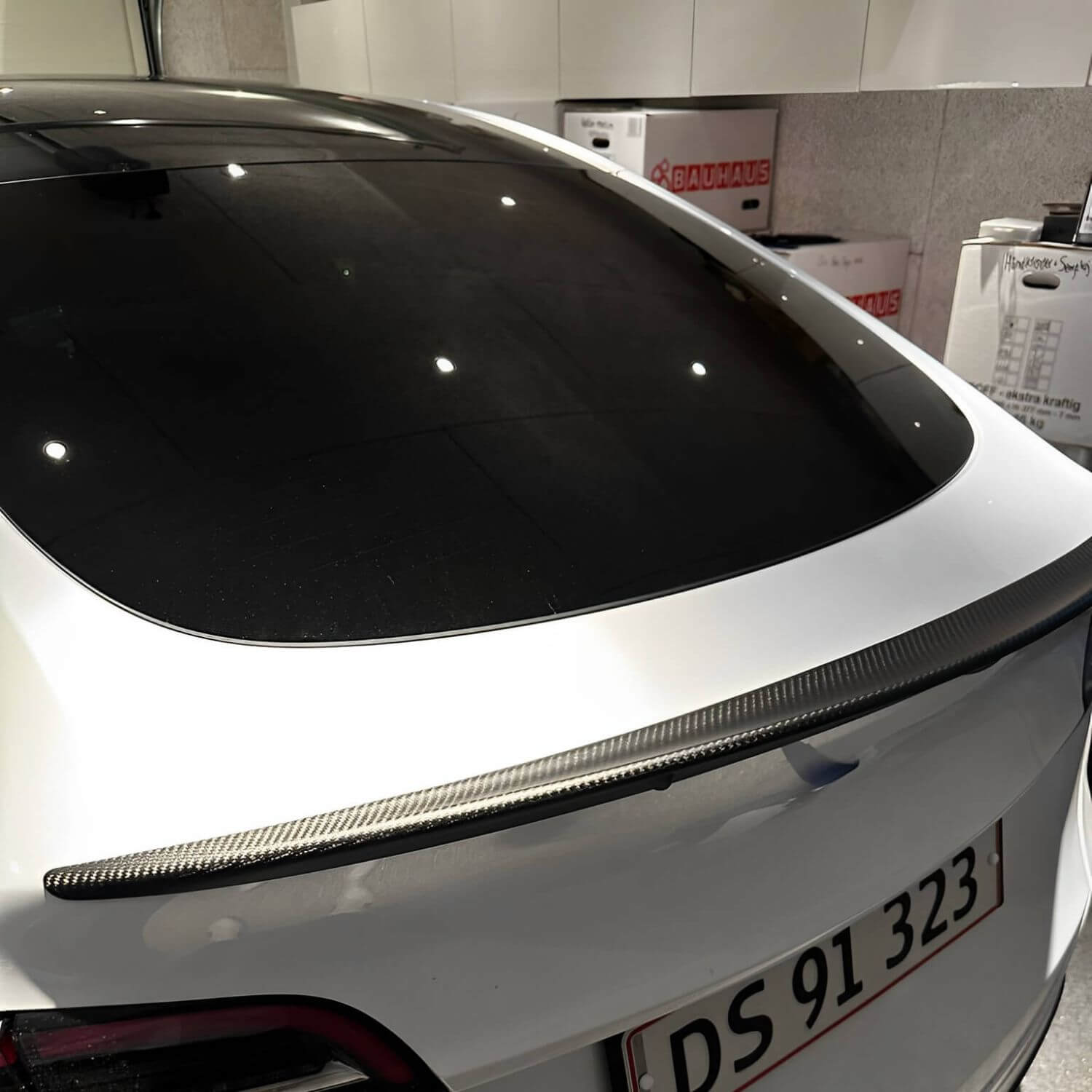Best Carbon Fiber Rear Spoiler for Tesla Model Y - EnjoyEV