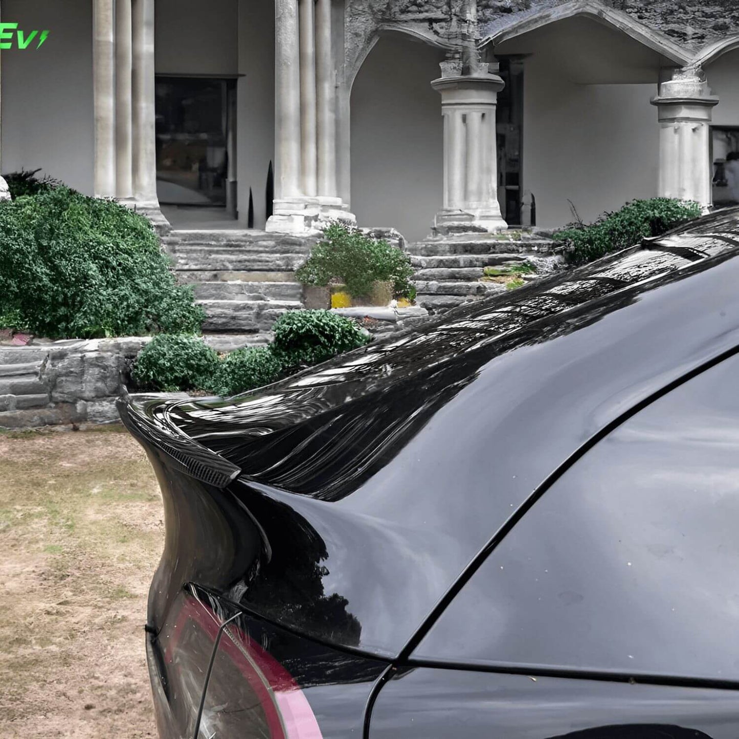 Genuine Carbon Fiber Rear Spoiler for Tesla Model Y - EnjoyEV
