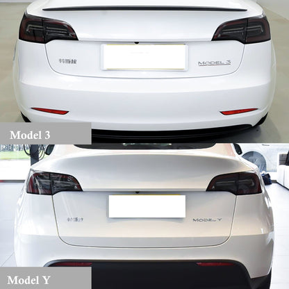 Headlight Taillight Tint Film Cover for Tesla Model 3/Y/S/X - EnjoyEV