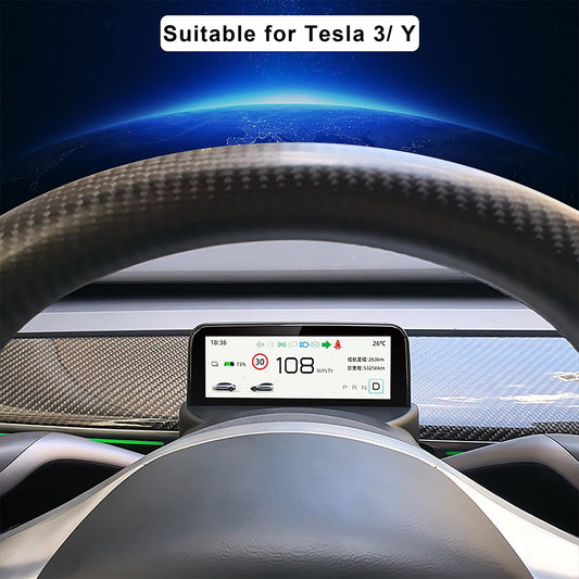 Ultra Mini Screen Display for Tesla Model Y/3