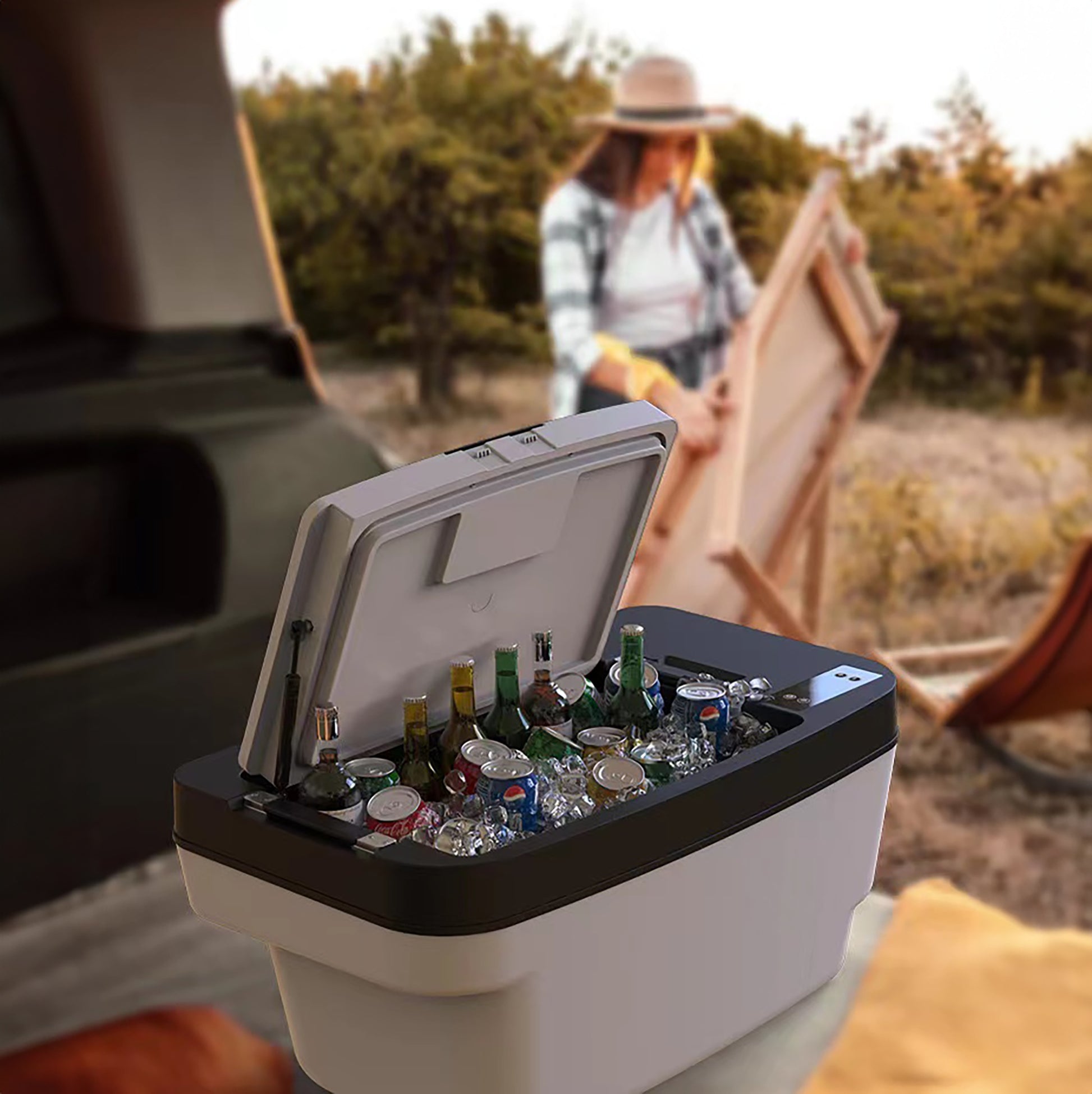 Tesla Model Y Portable Refrigerator Sub Trunk Freezer