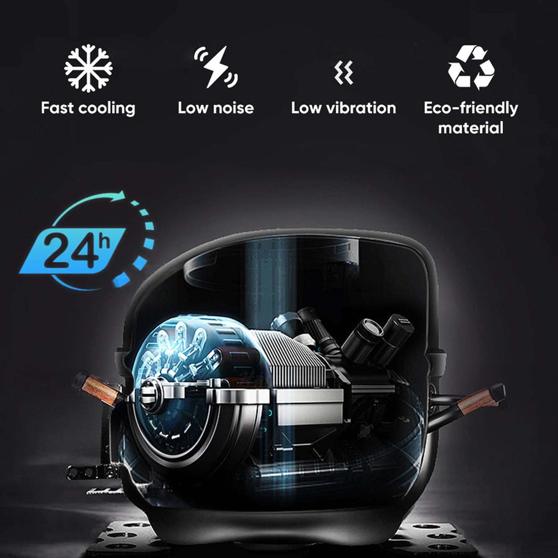 Tesla Model Y Portable Refrigerator Sub Trunk Freezer