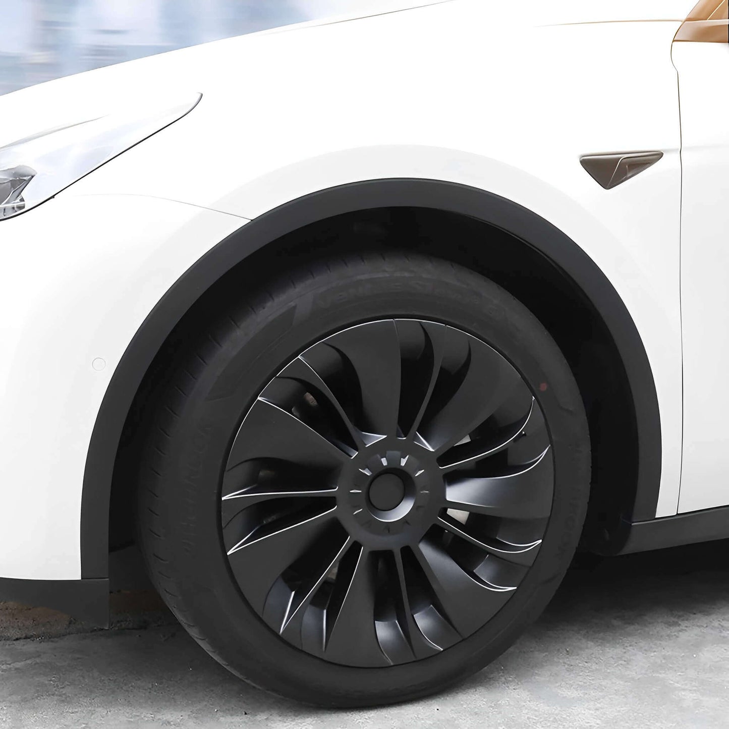 Turbine Wheel Covers For Tesla Model Y 19'' Gemini Wheels - EnjoyEV