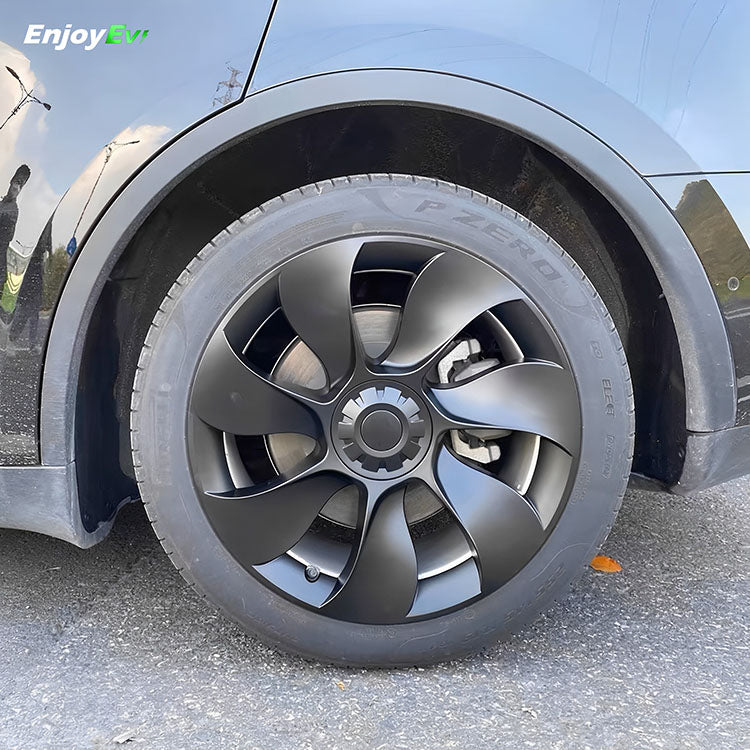 Best Wheel Cover Replacements Hubcaps For Tesla Model Y 19 '' Gemini Wheels - EnjoyEV