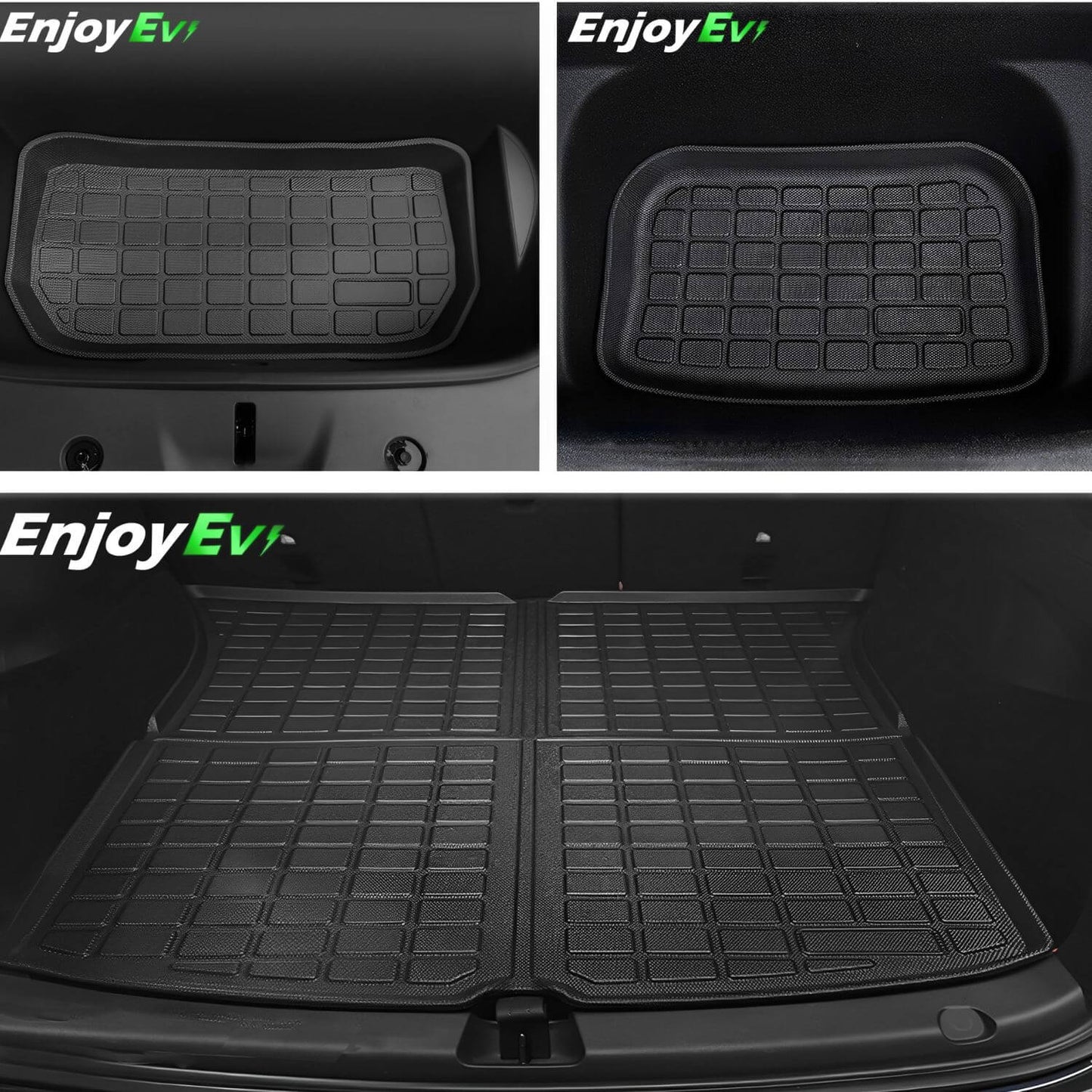 best Front & Rear Trunk Cargo Mats For Tesla Model Y