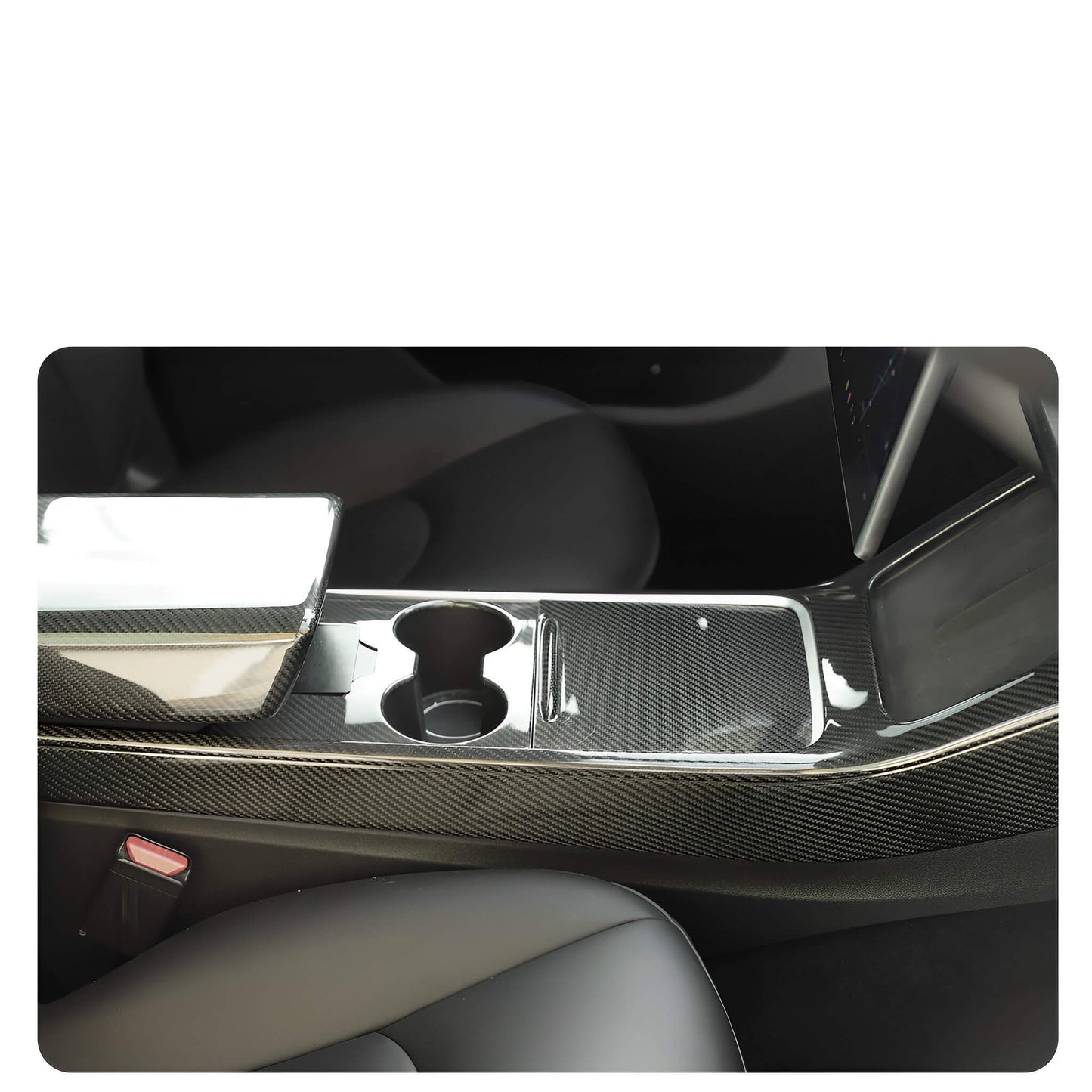 TESLA MODEL 3 y CENTER CONSOLE Side TRIM - EnjoyEV