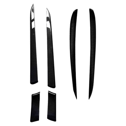 Carbon Fiber Door Trims For Tesla 2021+Model S / X