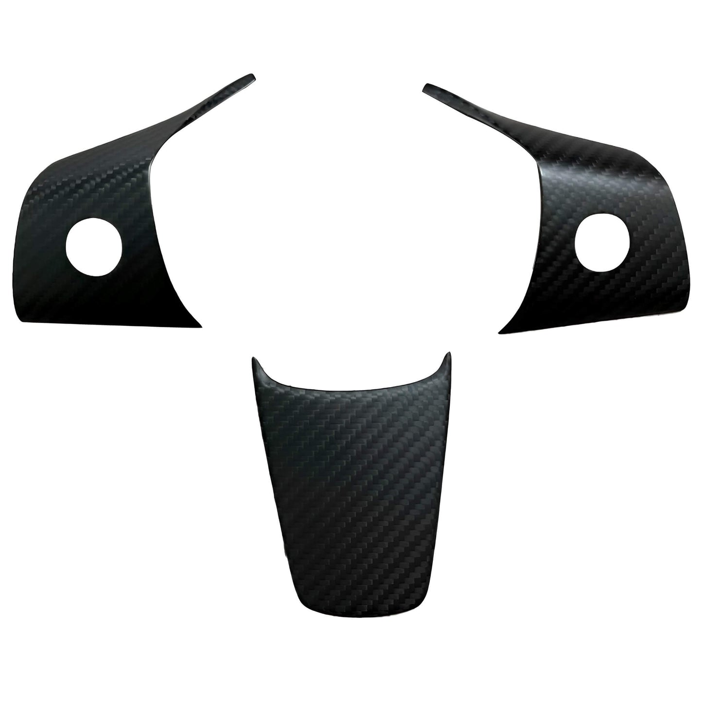 Carbon Fiber Steering Wheel Wrap For Tesla Model 3 & Y - EnjoyEV