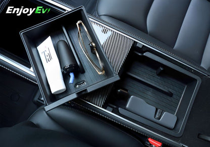 Tesla Model 3 and Y Center Console Armrest Organizer Trays- EnjoyEV