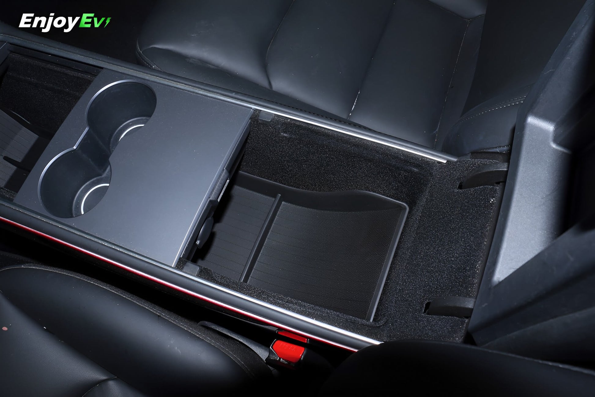 Tesla Model 3 Y Console Armrest Box Storage Trays Organizer- EnjoyEV