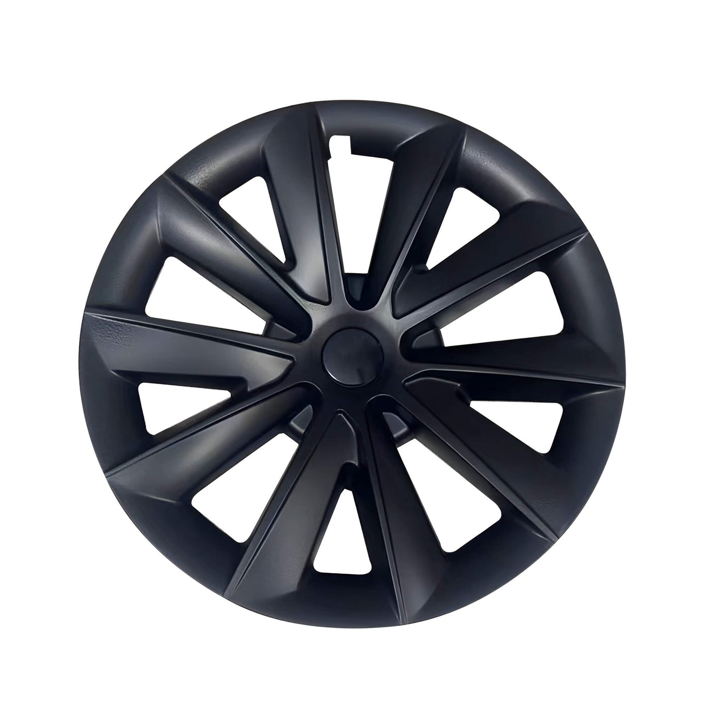 Cyclone-style Hubcaps For Tesla Model 3 18'' Aero wheels - EnjoyEV