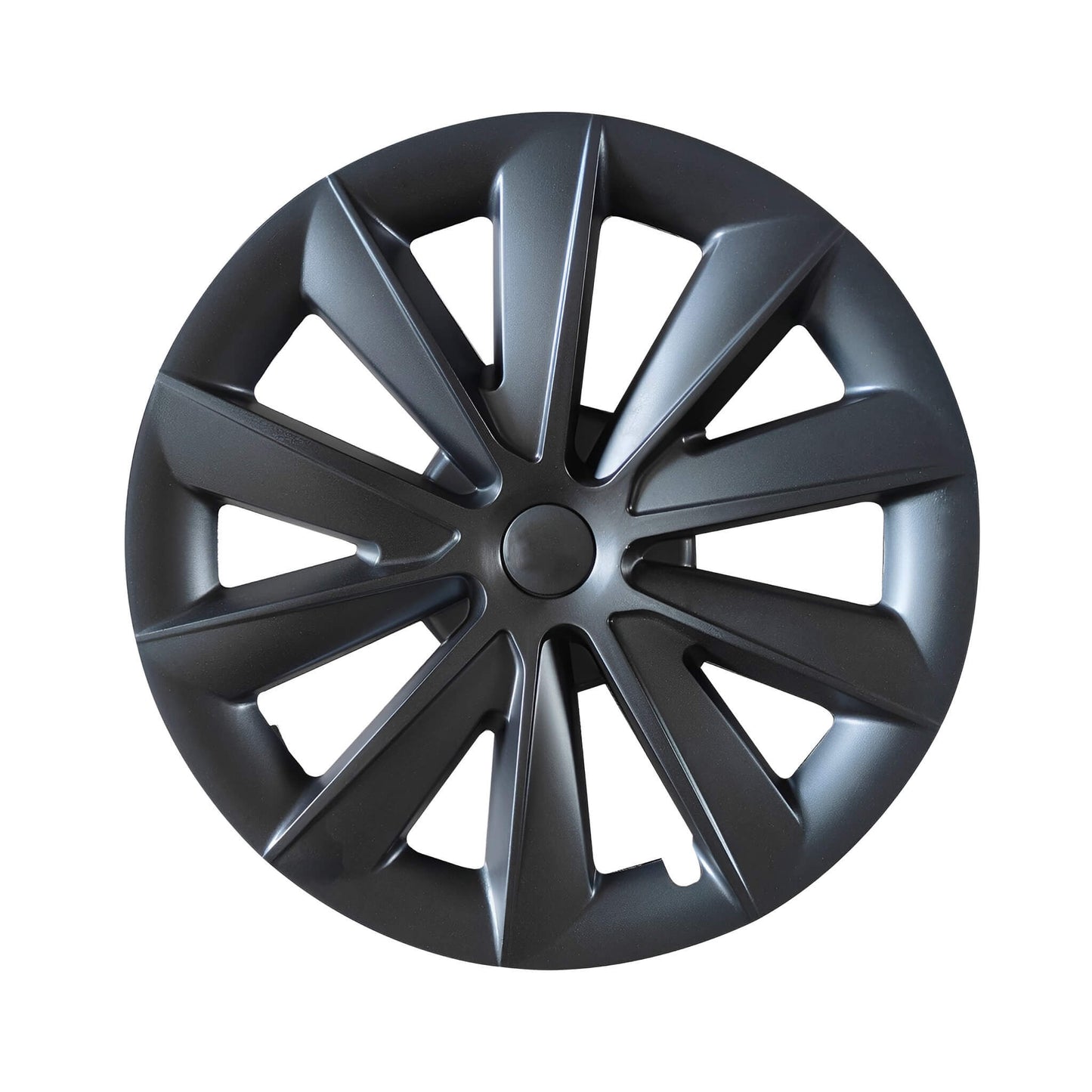 Cyclone-style Hubcaps For Tesla Model 3 18'' Aero wheels - EnjoyEV