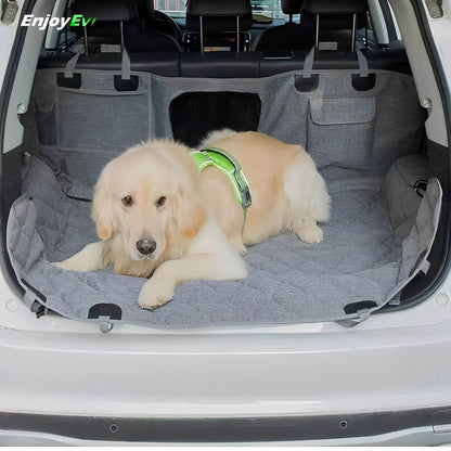 Best Dog Back Seat Cover Mat For Tesla Model S/3/Y/X - EnjoyEV