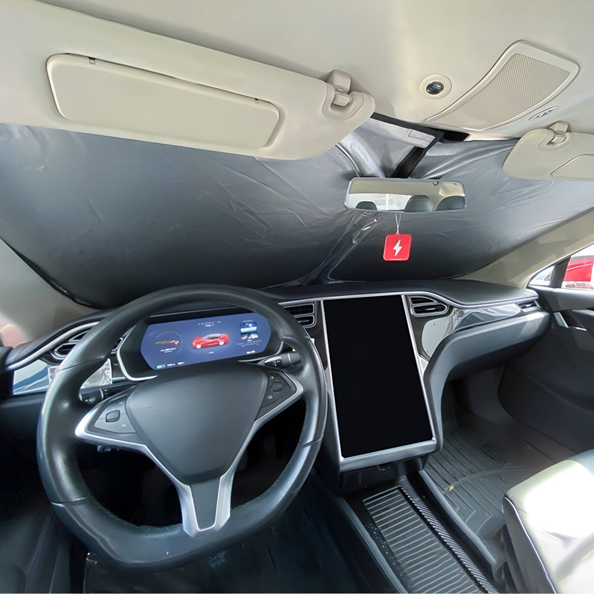 Tesla model x summer Windshield Glass Sunshade