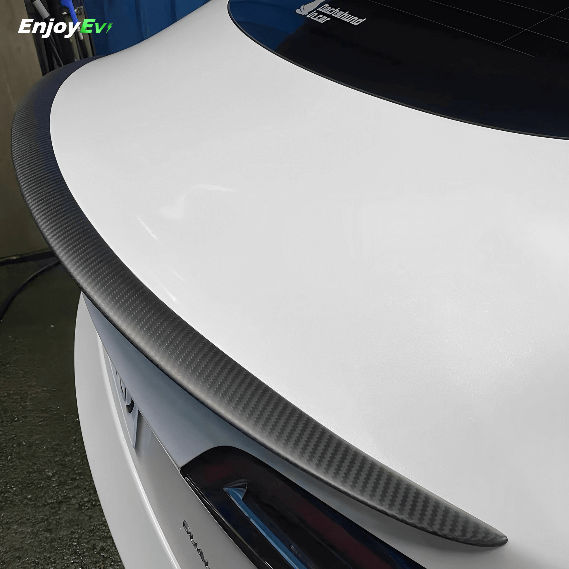 Tesla Model 3 Y Real Carbon Fiber Spoiler