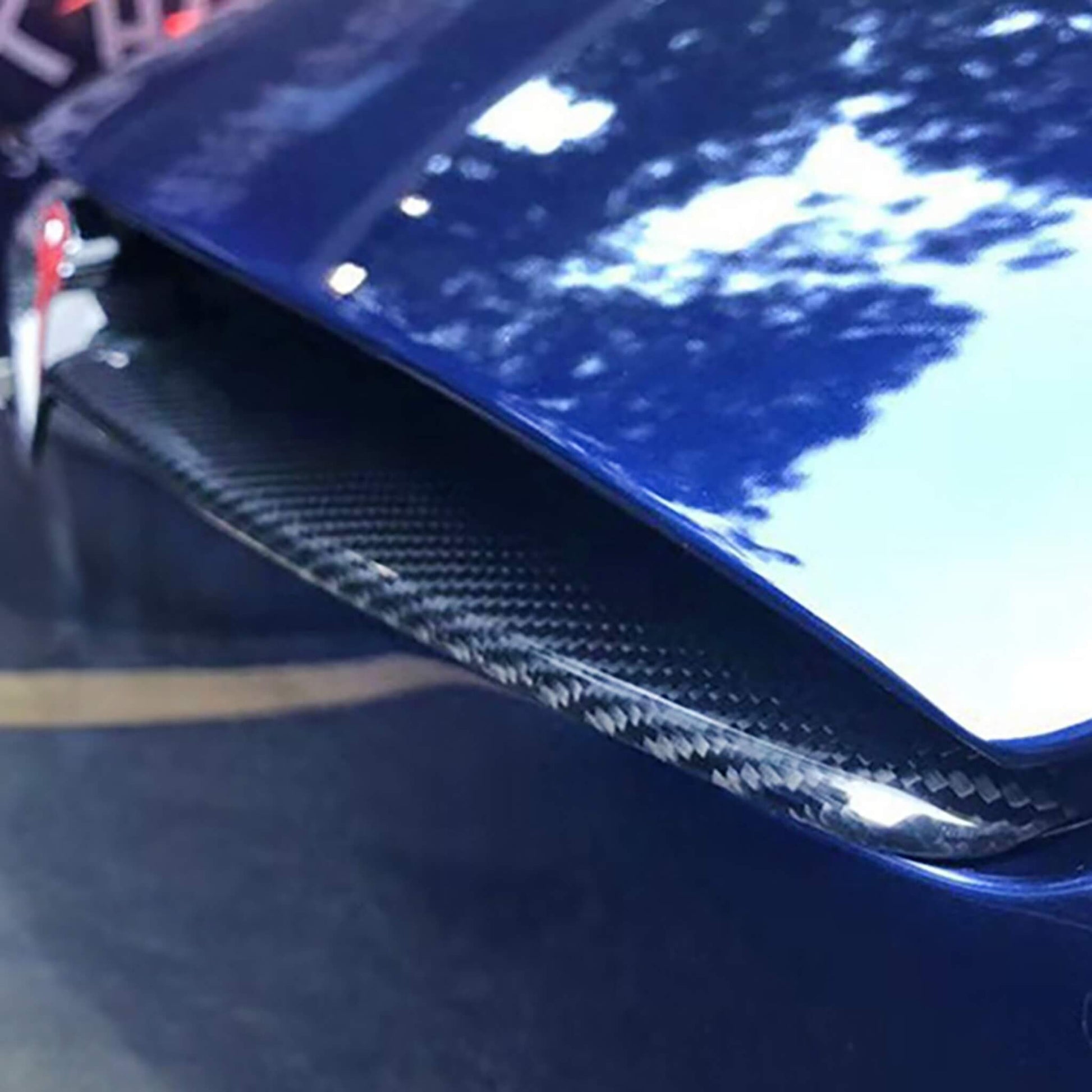 Best Carbon Fiber Front Bumper Inlay For Tesla Model X