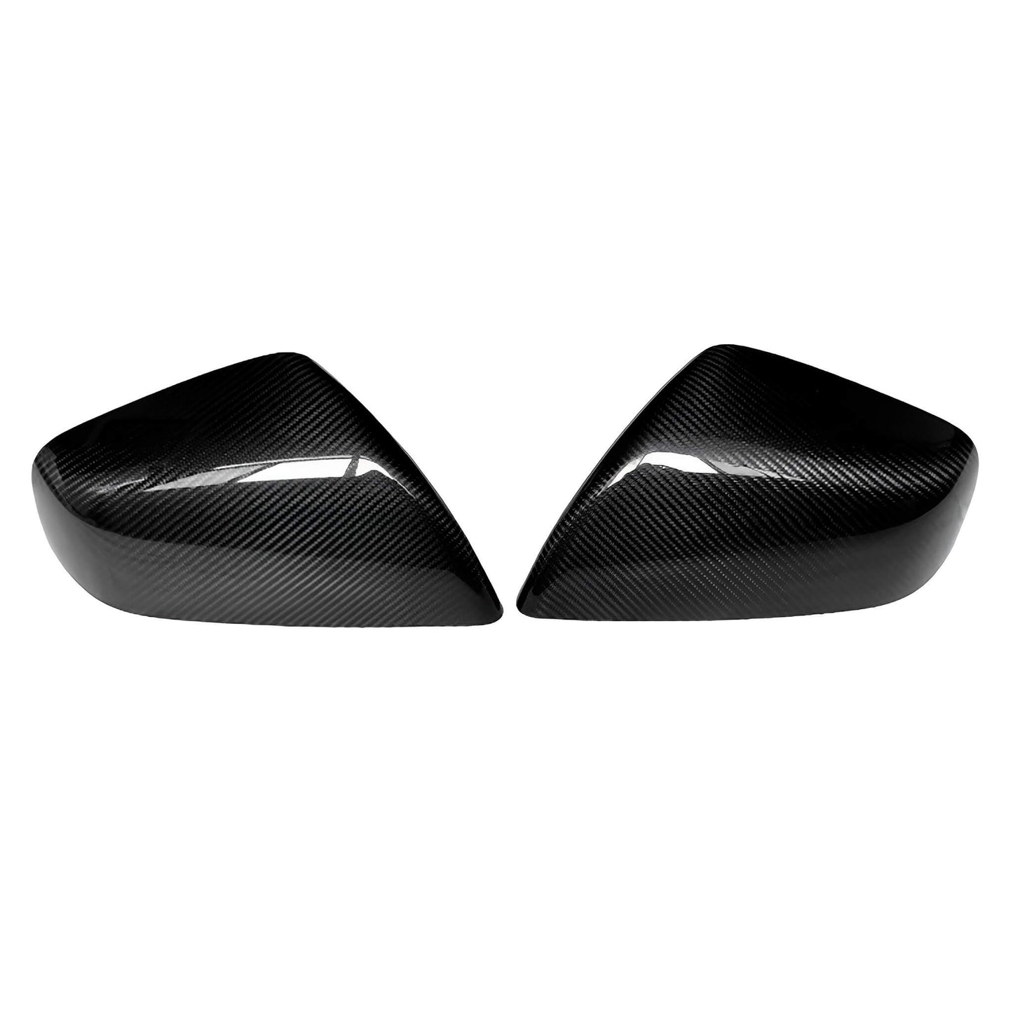 Tesla Model X Carbon Fiber Side Mirror Covers Caps