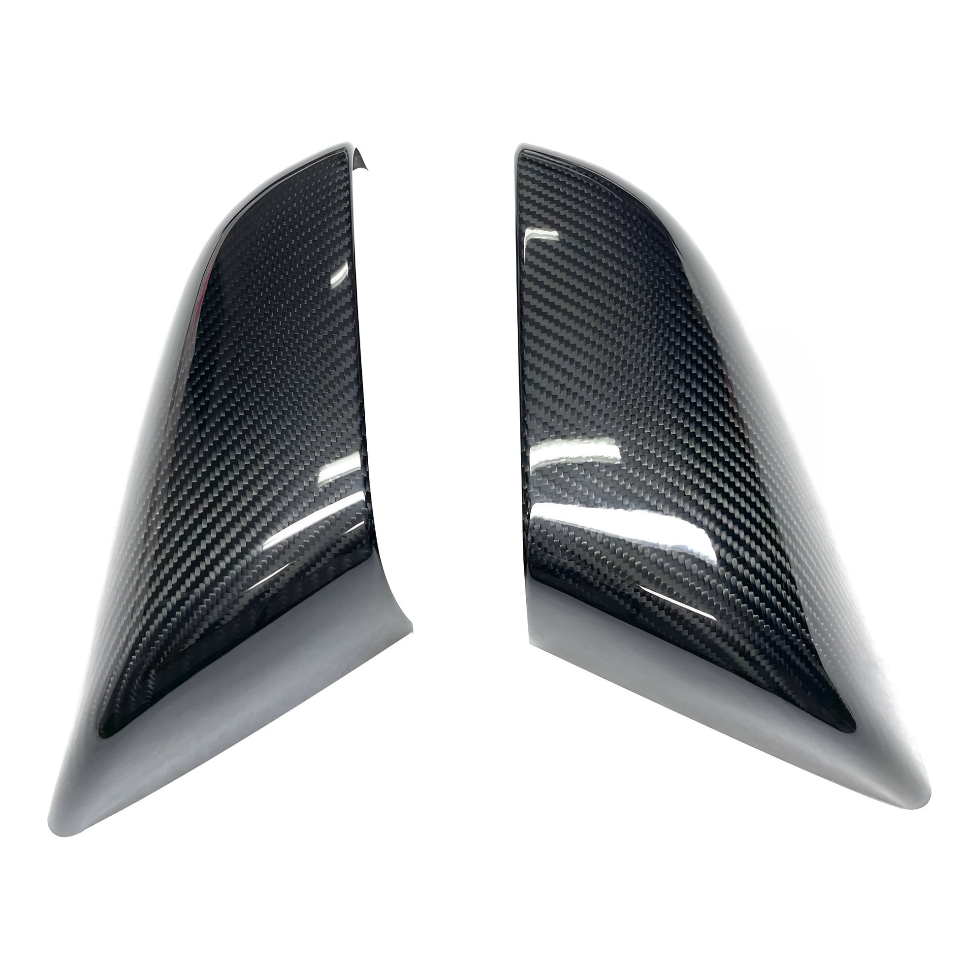 Best Tesla Model S Real Carbon Fiber Mirror Covers