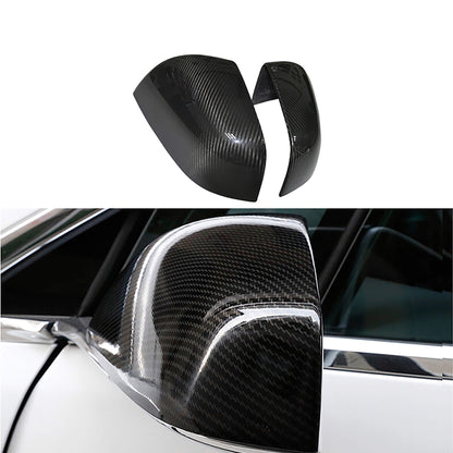 Tesla model x carbon fiber Rearview Mirror Replacement Cover