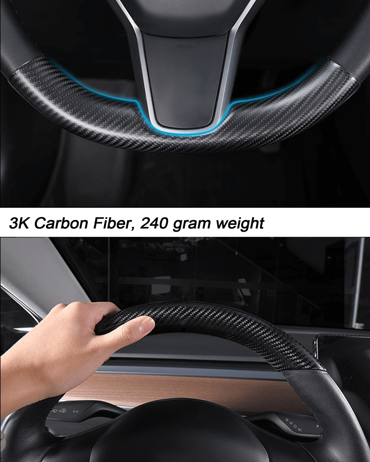 Best Best Tesla Model 3 Steering Wheel Covers- EnjoyEV