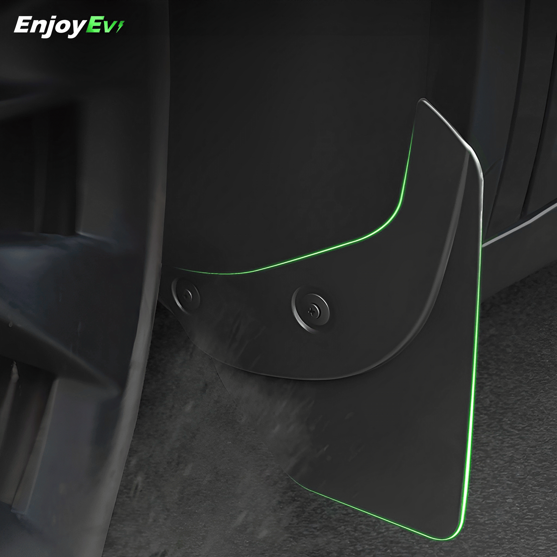 Tesla Model 3 Mud Flaps Set - EnjoyEV