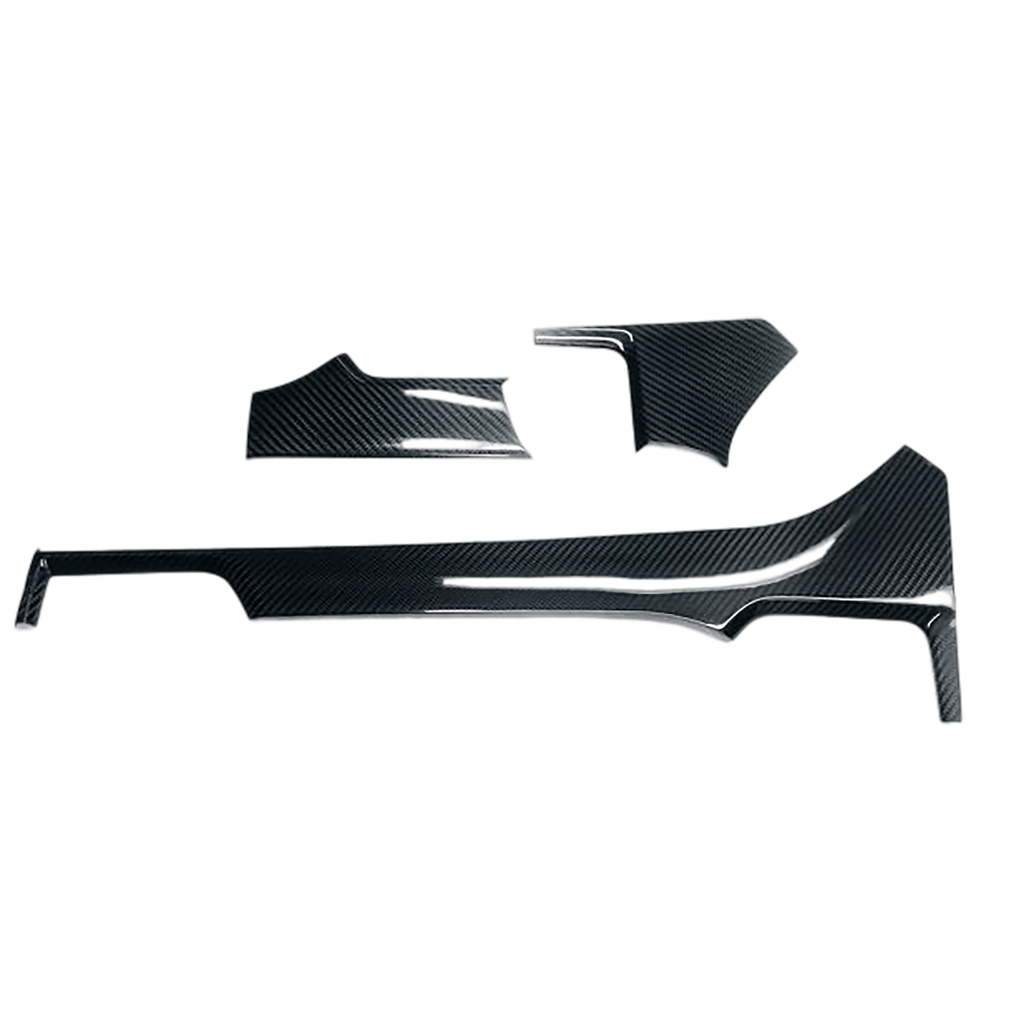 Tesla Model X and S carbon fiber dashboard cover trims