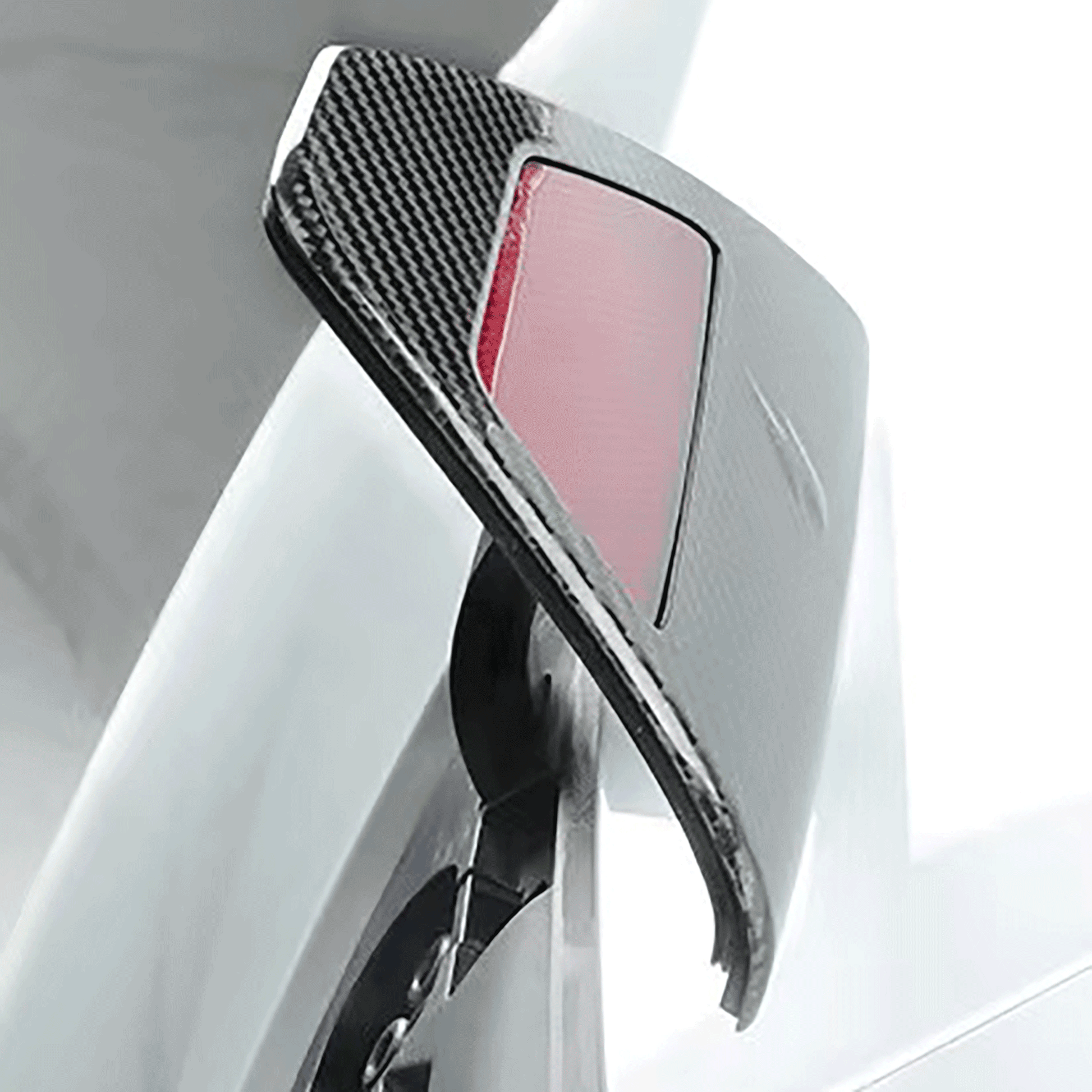 Tesla Model 3 & Y Carbon Fiber Charging Port Panel Trim Covers