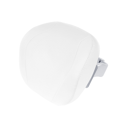 Tesla white headrest pillow with cushion