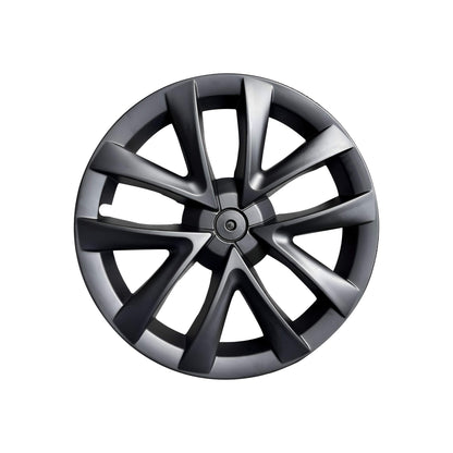 Arachnid-style wheel cover replacements for Model 3 18'' Aero Wheels