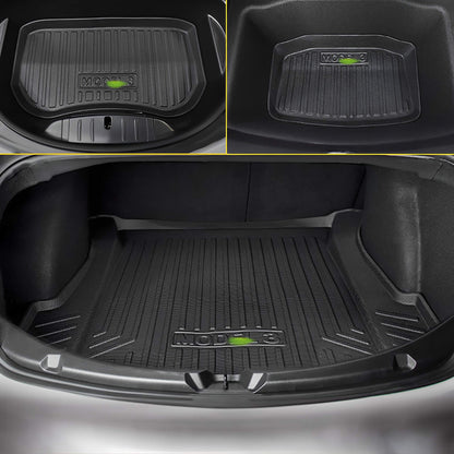 weathertech tesla model 3 trunk mat