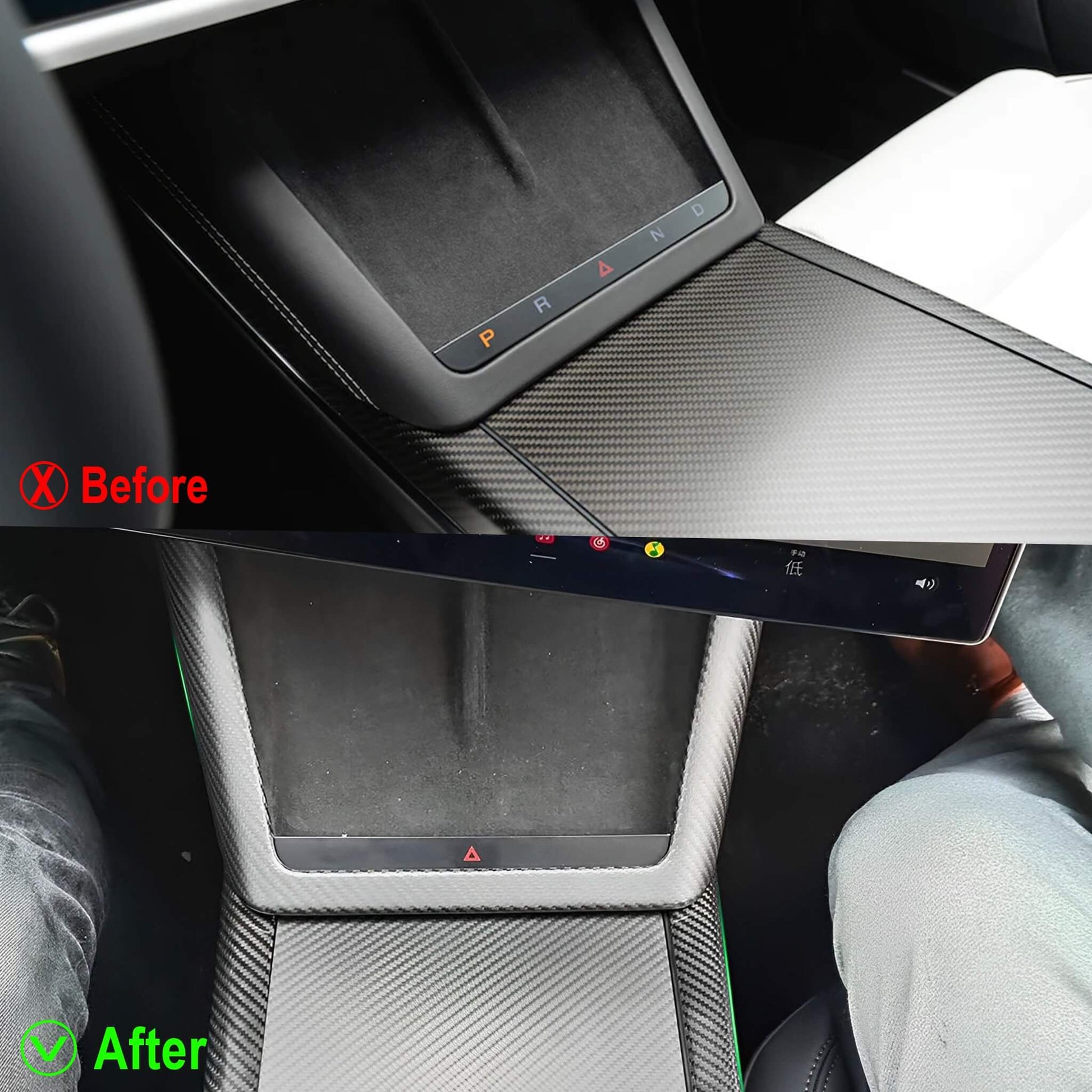 Best Charging Pad Frame Overlay For Tesla Model S 2021