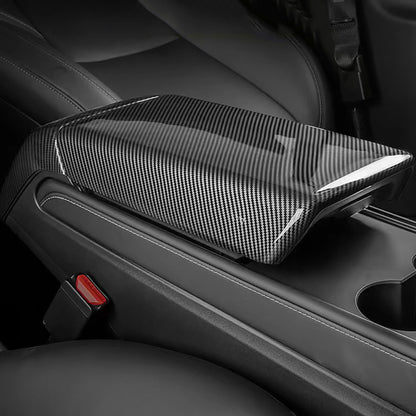 Best Carbon Fiber Armrest Cover for Tesla Model 3 Y - EnjoyEV