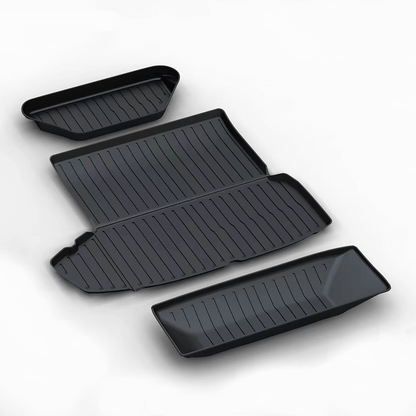 Best Front Rear Trunk Well Mats For Tesla Model S 2021-2023