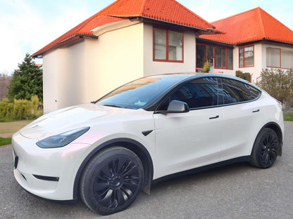 Turbine Wheel Covers For Tesla Model Y 19'' Gemini Wheels - EnjoyEV