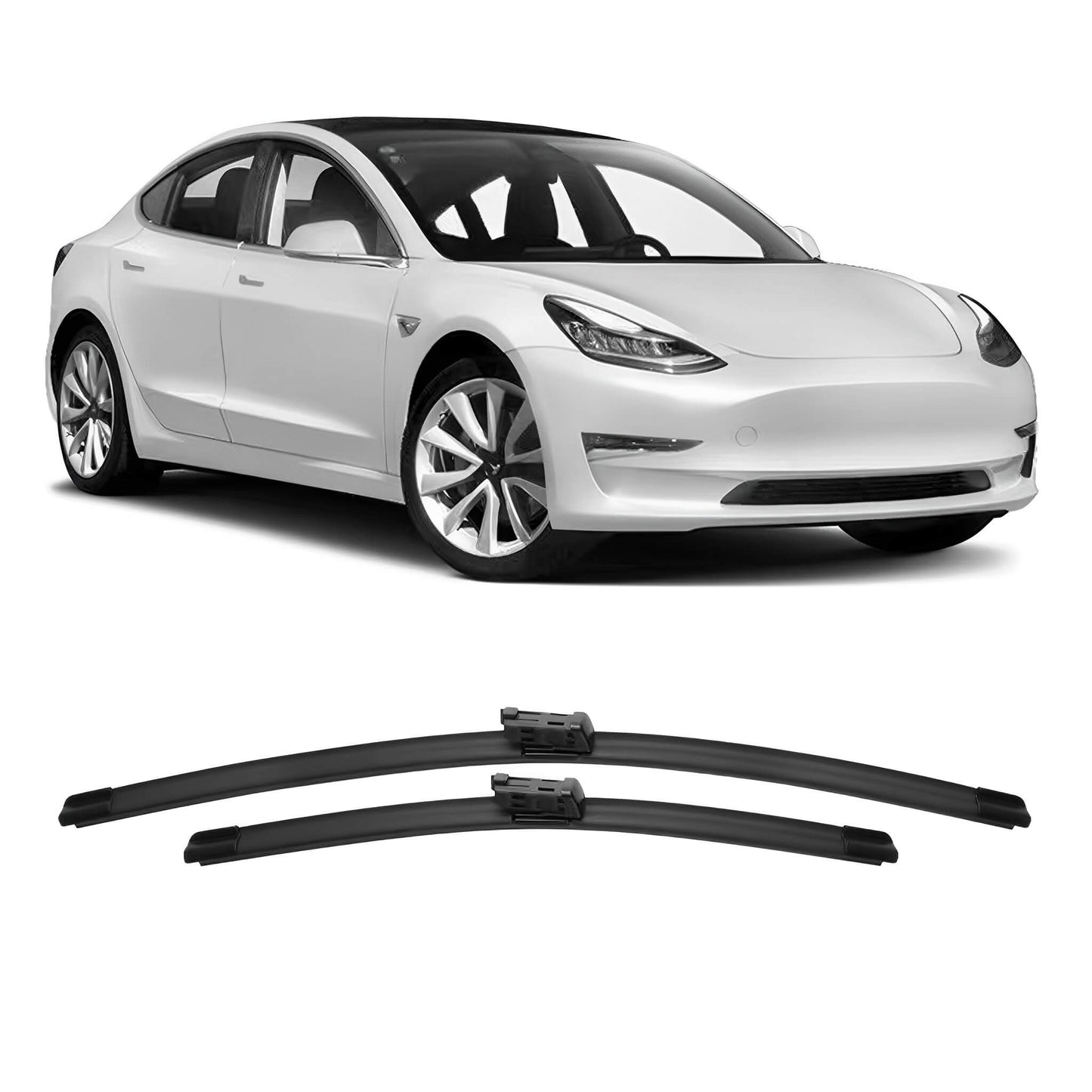 Front Wiper Blade Set for Tesla Model 3 Y X S