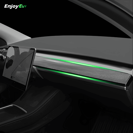 Best Carbon Fiber Dashboard Cover for Tesla Model 3 & Y - EnjoyEV