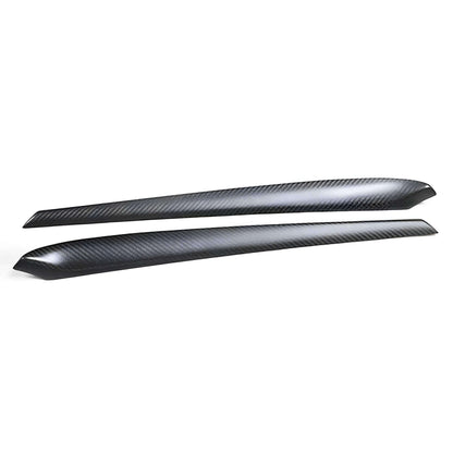 GENUINE MATTE CARBON FIBER DOOR TRIMS FOR TESLA MODEL Y and 3 - EnjoyEV