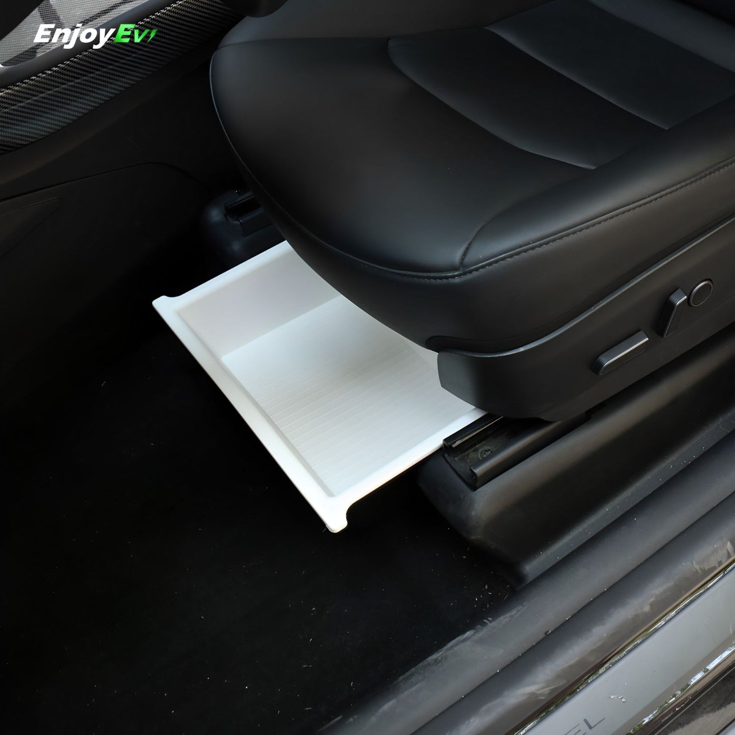 2 Layer Underseat Storage Trays for Tesla Model Y X - EnjoyEV