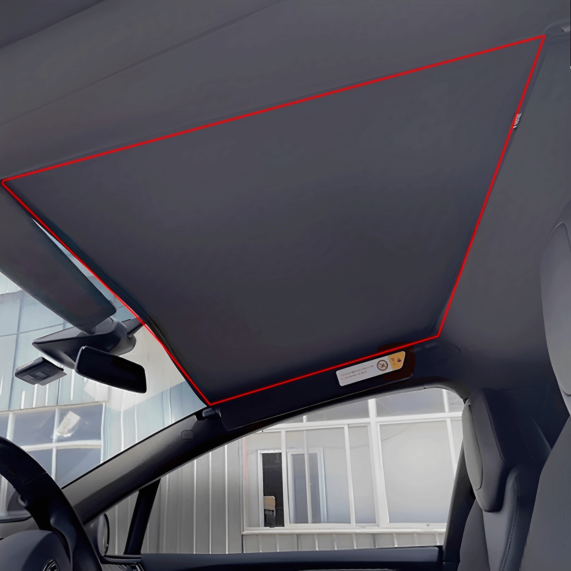 Best Tesla Model X Full Coverage Roof Sun Shade