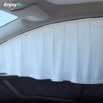 Washable Side Window Sunshade Curtains for Tesla Model 3 & Y - EnjoyEV