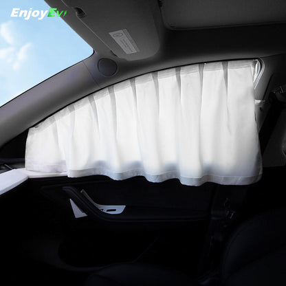 Side Window Sunshade Curtains for Tesla Model 3 & Y - EnjoyEV