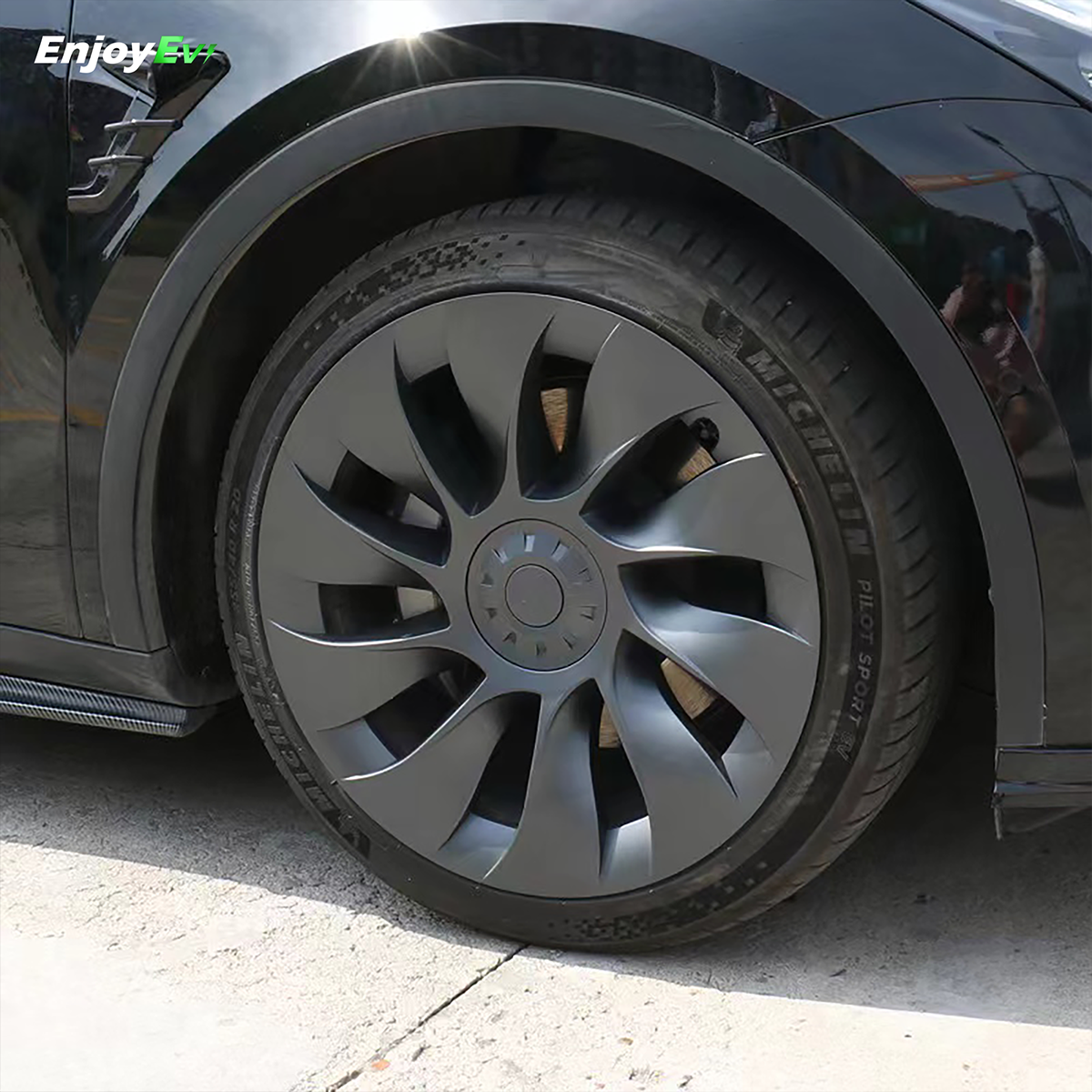 New 2023 Tesla Model Y Wheel Caps Replacement 20'' Wheel - EnjoyEV