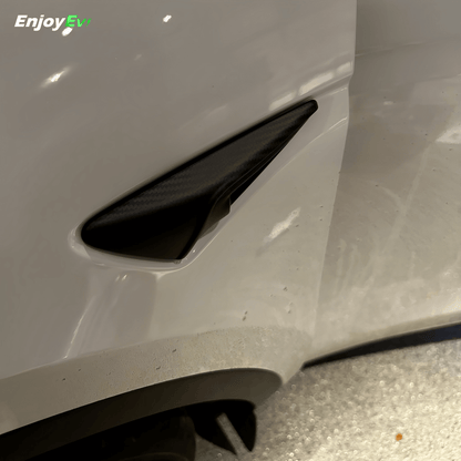 Tesla Model Y 3 Carbon Fiber Side Camera Cover  - EnjoyEV