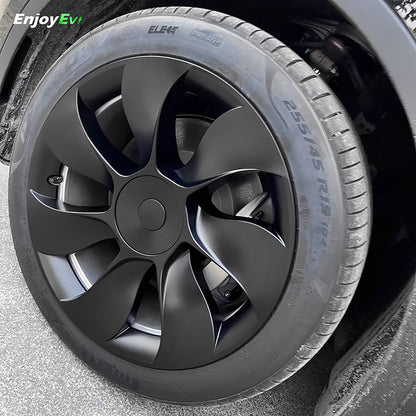 tesla model y 19 inch wheel covers  Gemini Wheels - EnjoyEV