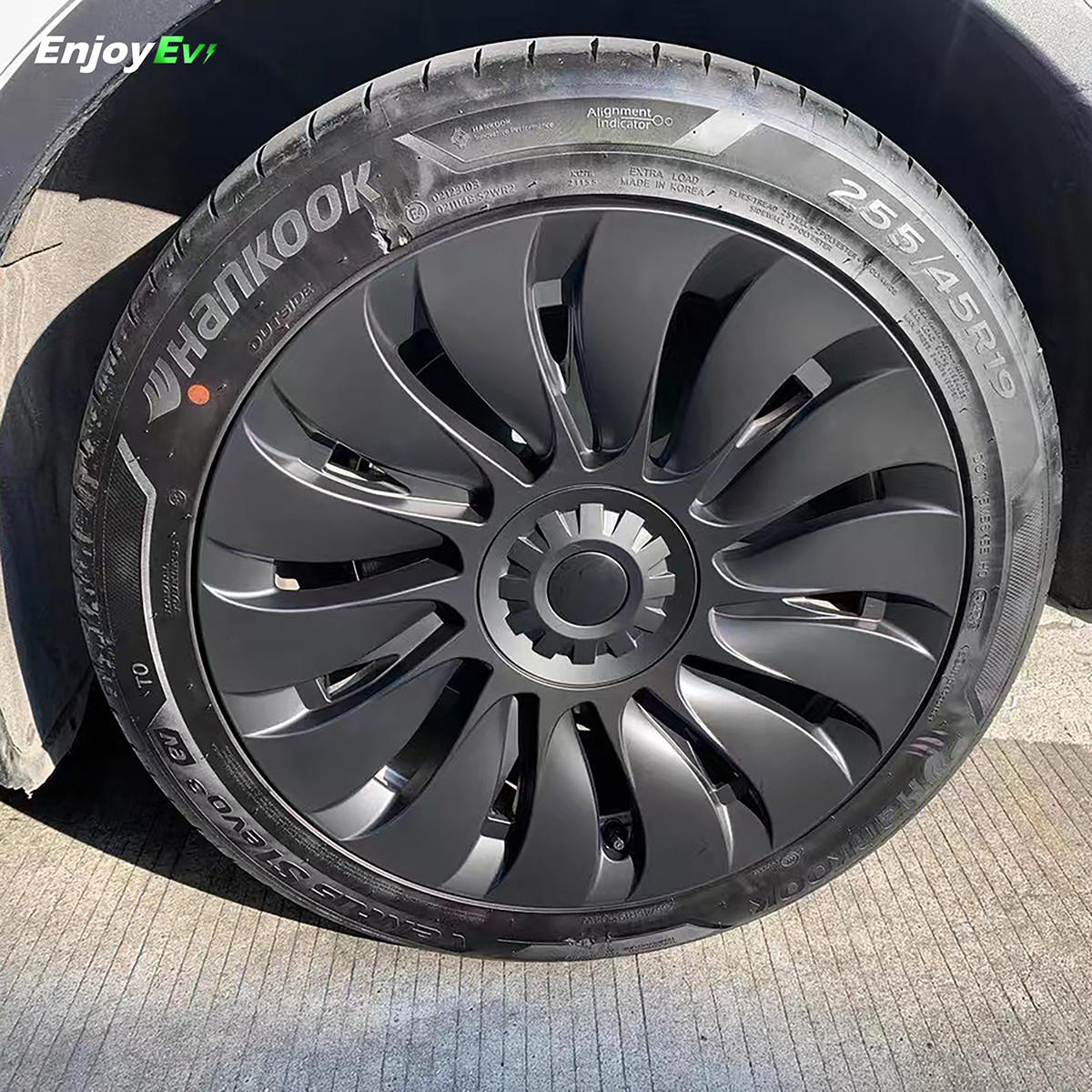 Best Wheel Cover Replacement for Tesla Model Y 19'' Gemini wheels 2023 - EnjoyEV