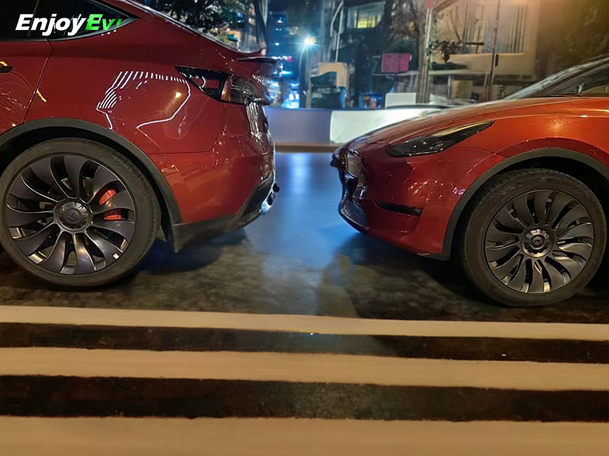 tesla model y hubcap replacement 19'' Gemini wheels - EnjoyEV